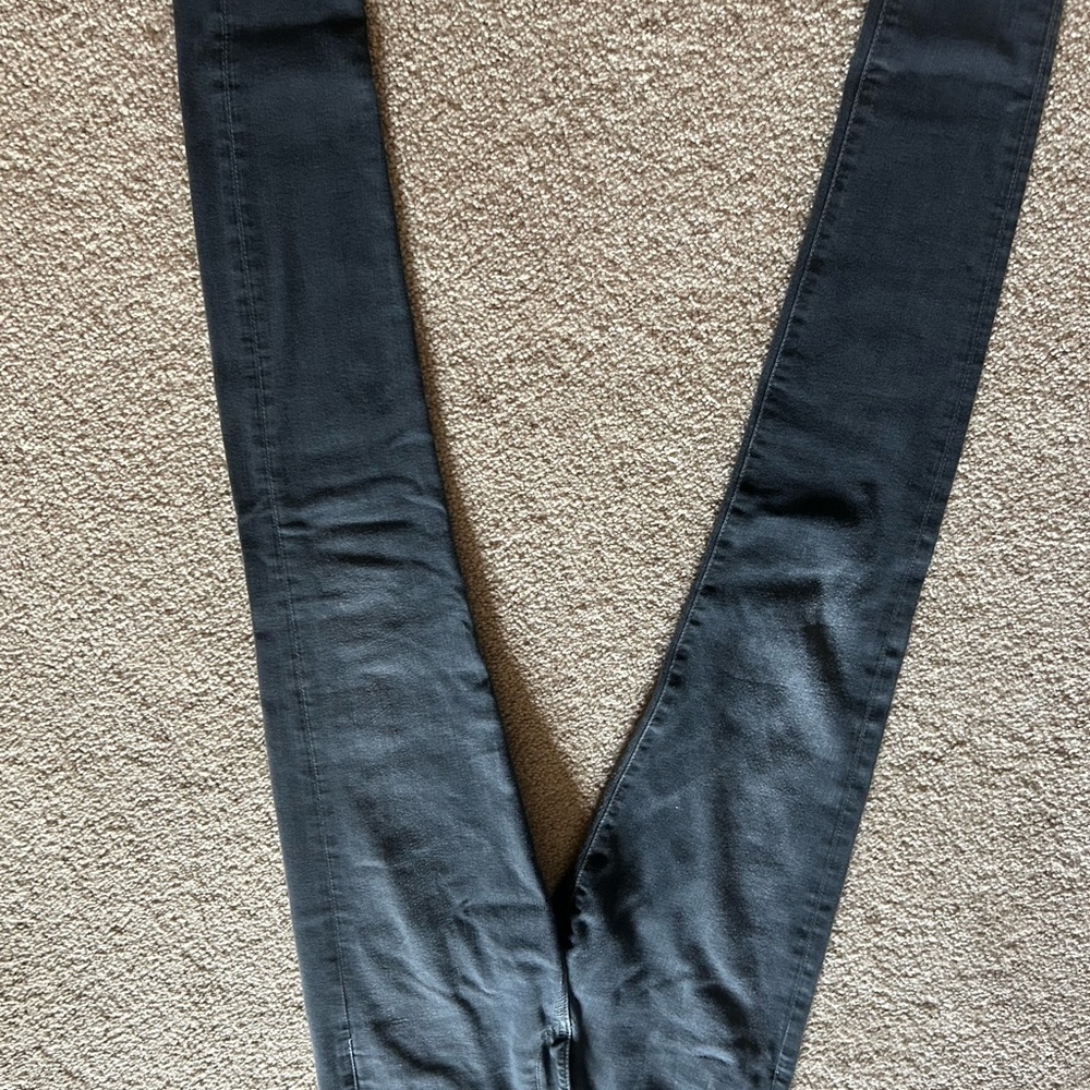 AG Adriano Goldschmied Skinny Jeans in Dark Charcoal